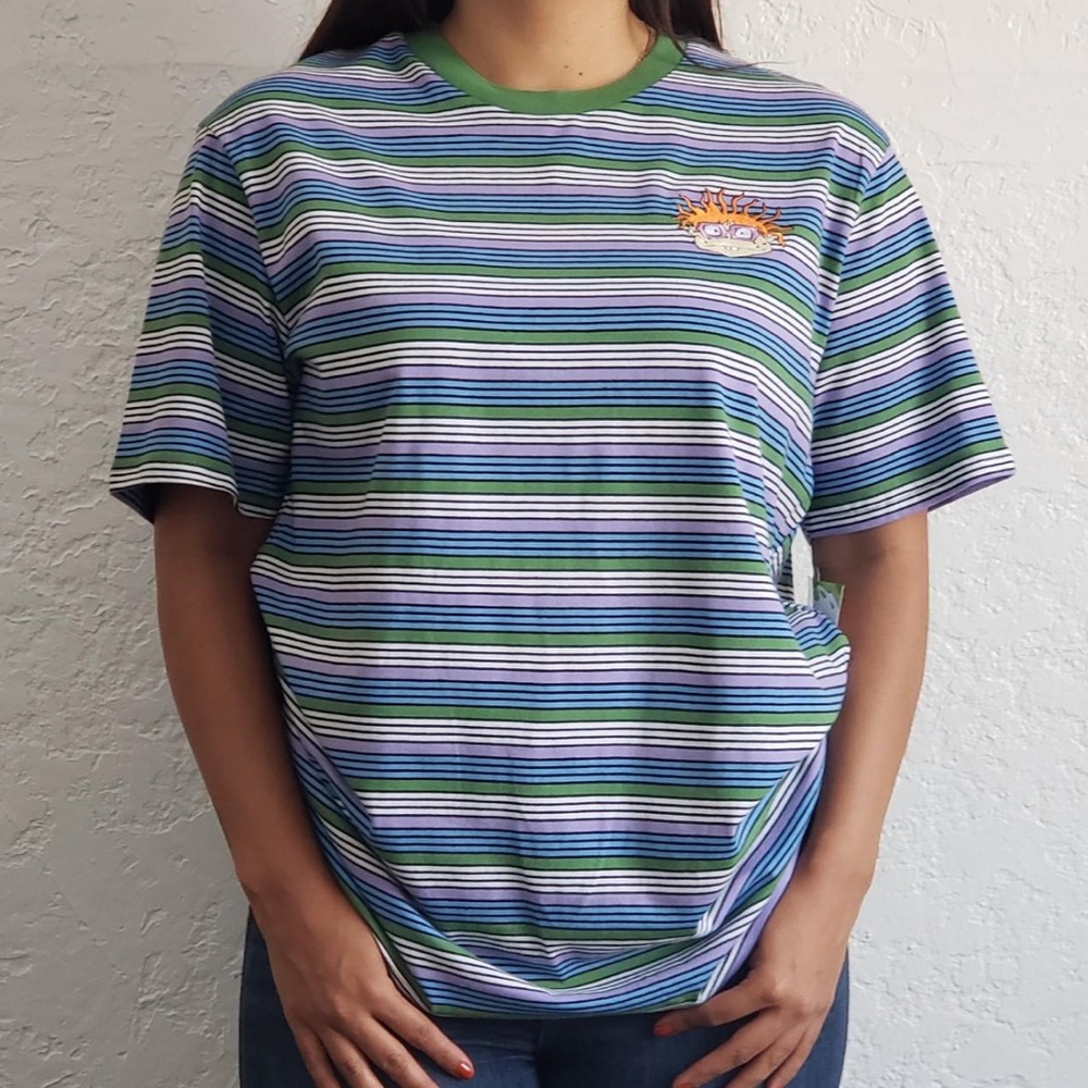 Nickelodeon “Rugrats” Mens Multicolor Short Sleeve T Shirt Size M
